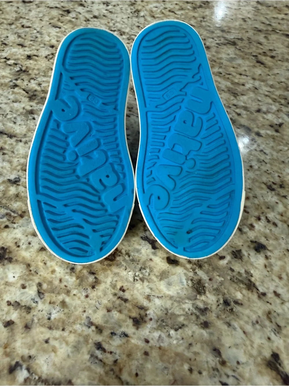 Toddler Native Jefferson Slip On Water Shoes Lightweight Aquarius Blue C9